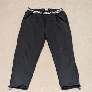 Under Armour Black Joggers - Size Medium